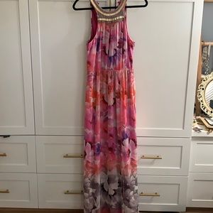 Charlie Jade ombré floral maxi dress